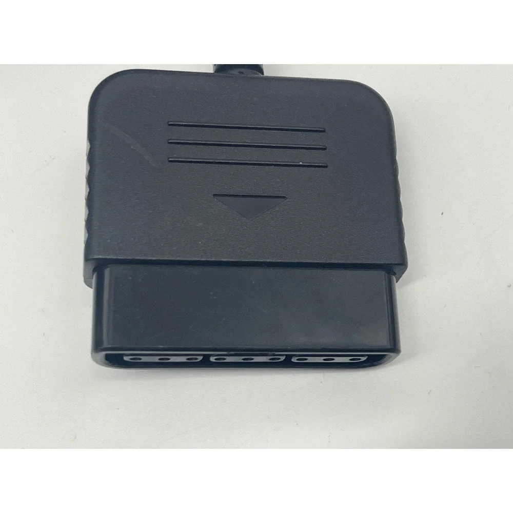 Unbranded Controller Extension Cable OS Black PS2 PS1 Accessory Excellent